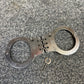 Ex Police Hiatt Folding Handcuffs With Key Security Collectible Memorabilia