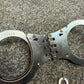 Ex Police Hiatt Folding Handcuffs With Key Security Collectible Memorabilia