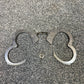 Ex Police Hiatt Chain Handcuffs With Key Security Collectible Memorabilia