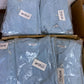 126x Polo Shirts T-Shirt Job Lot Blue/White Wholesale Resale Printing Car Boot Stock