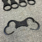 Ex Police Black Hiatt Handcuffs Genuine Cuffs With Key Security Collectible Memorabilia Restraint