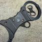 Ex Police Black Hiatt Handcuffs Genuine Cuffs With Key Security Collectible Memorabilia Restraint