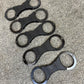 Ex Police Black Hiatt Handcuffs Genuine Cuffs With Key Security Collectible Memorabilia Restraint