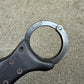 Ex Police Handcuffs Black Quik-Kuf Cuffs With Key Security Collectible Memorabilia Restraint