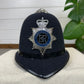 British Police Rose Top Bobby Helmet With Bedfordshire Police Badge