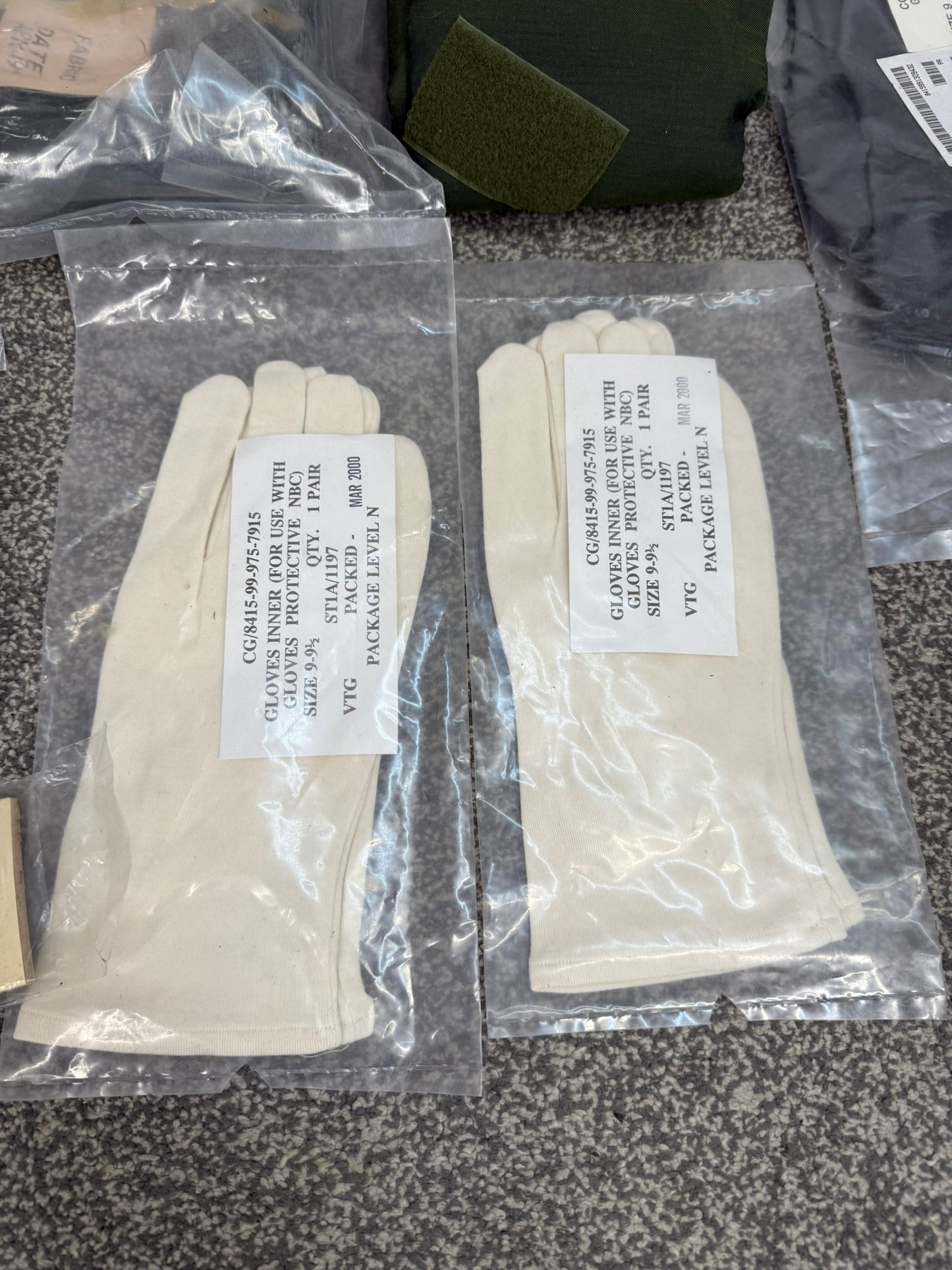 Ex Military NBC Job Lot Suit Gloves Boots British Army