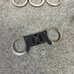 Ex Police Folding Hiatt Handcuffs Hinged Cuffs & Key Security Collectible