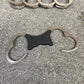 Ex Police Hiatt Rigid Handcuffs With Serial No. Security Cuffs Police Displays Collectible