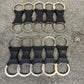 Ex Police Hiatt Rigid Handcuffs With Serial No. Security Cuffs Police Displays Collectible