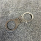 Ex Police Hiatt Folding Handcuffs With Key Security Collectible Memorabilia