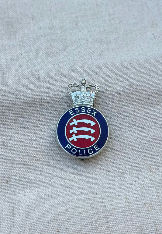 Obsolete Essex Police Enamel Cap Badge Collectible Memorabilia Display