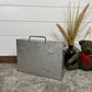 Vintage Military Vehicle Metal Stowage Box Map Tool Box Ferret Scout Car