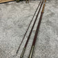 2x Vintage Fishing Rod Job Lot 10ft Split Cane & 14ft Goldcrest - Fishing Display Prop