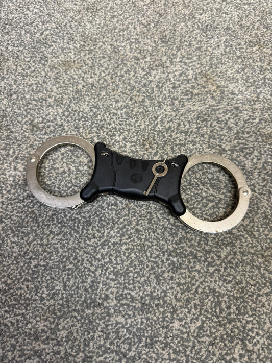 Ex Police TCH Handcuffs Genuine Cuffs With Key Security Collectible Memorabilia