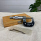 Vintage Clarke 0-25mm Micrometer In Wooden Case