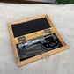 Vintage Clarke 0-25mm Micrometer In Wooden Case