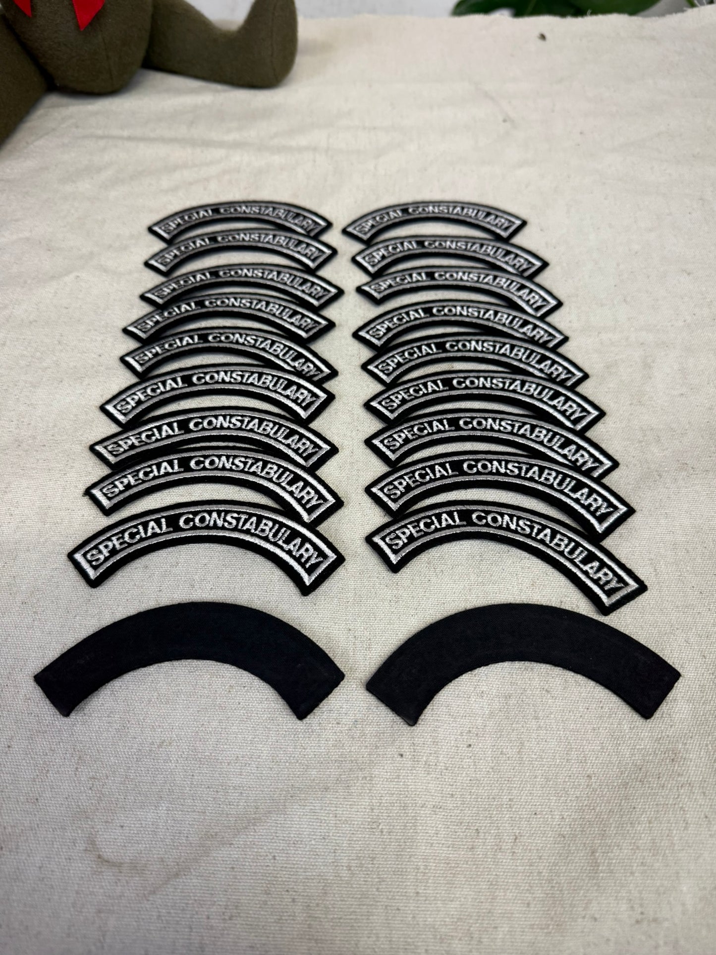 20x Ex Police Special Constabulary Embroidered Arm Patch Badge Unused Job Lot