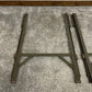 Metal Trestle Table Folding Legs Heavy Duty Reclaimed Industrial Rustic Table Legs