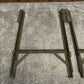 Metal Trestle Table Folding Legs Heavy Duty Reclaimed Industrial Rustic Table Legs