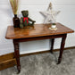 Vintage Hallway Console Table Side Table Country Home Mahogany