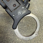 Ex Police Folding Hiatt Handcuffs Hinged Cuffs Pouch & Key Security Collectible