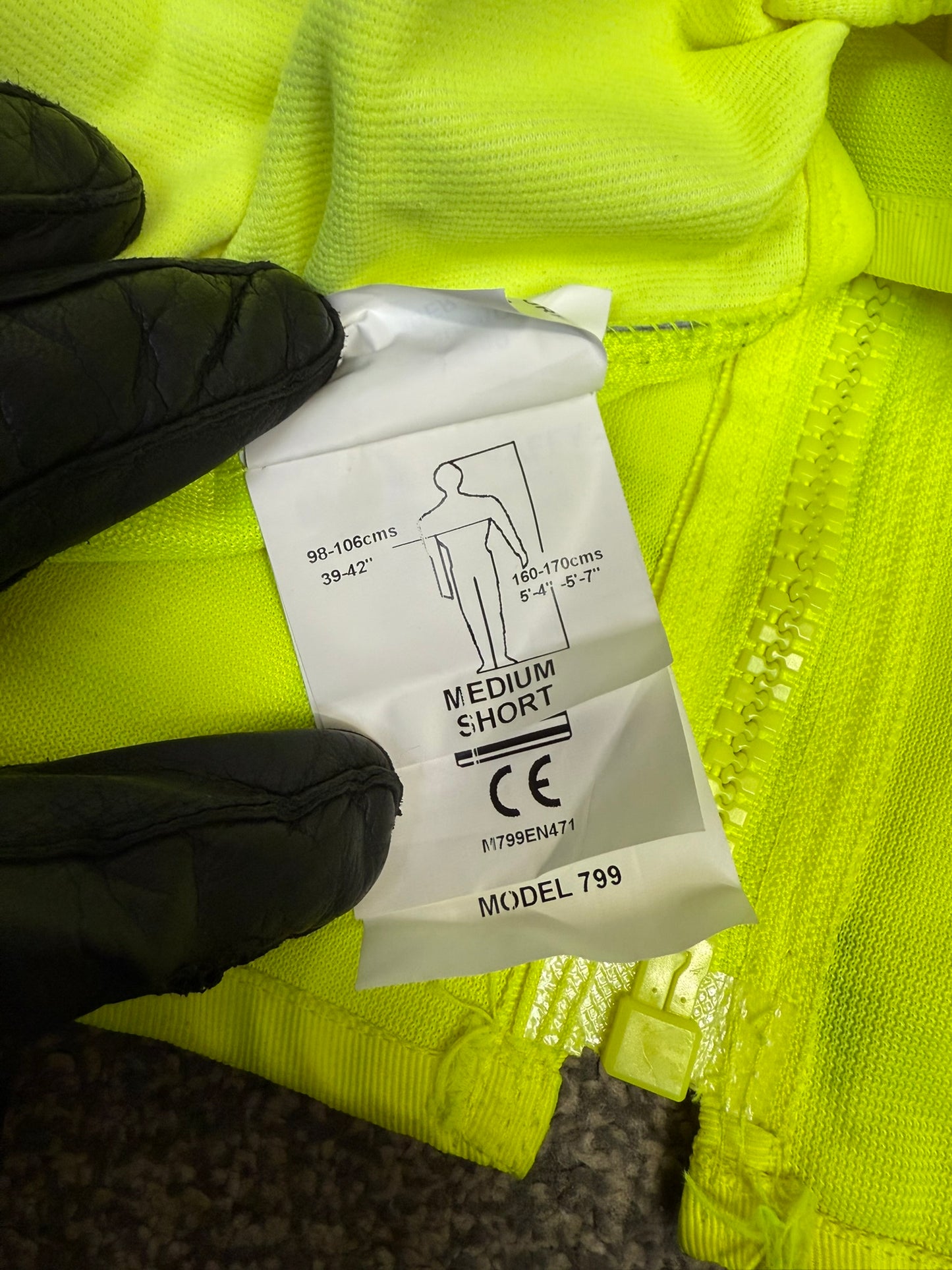 Ex Police Hi Vis Equipment Utility Vest Tac Vest MEDIUM Patrol Security Doorman