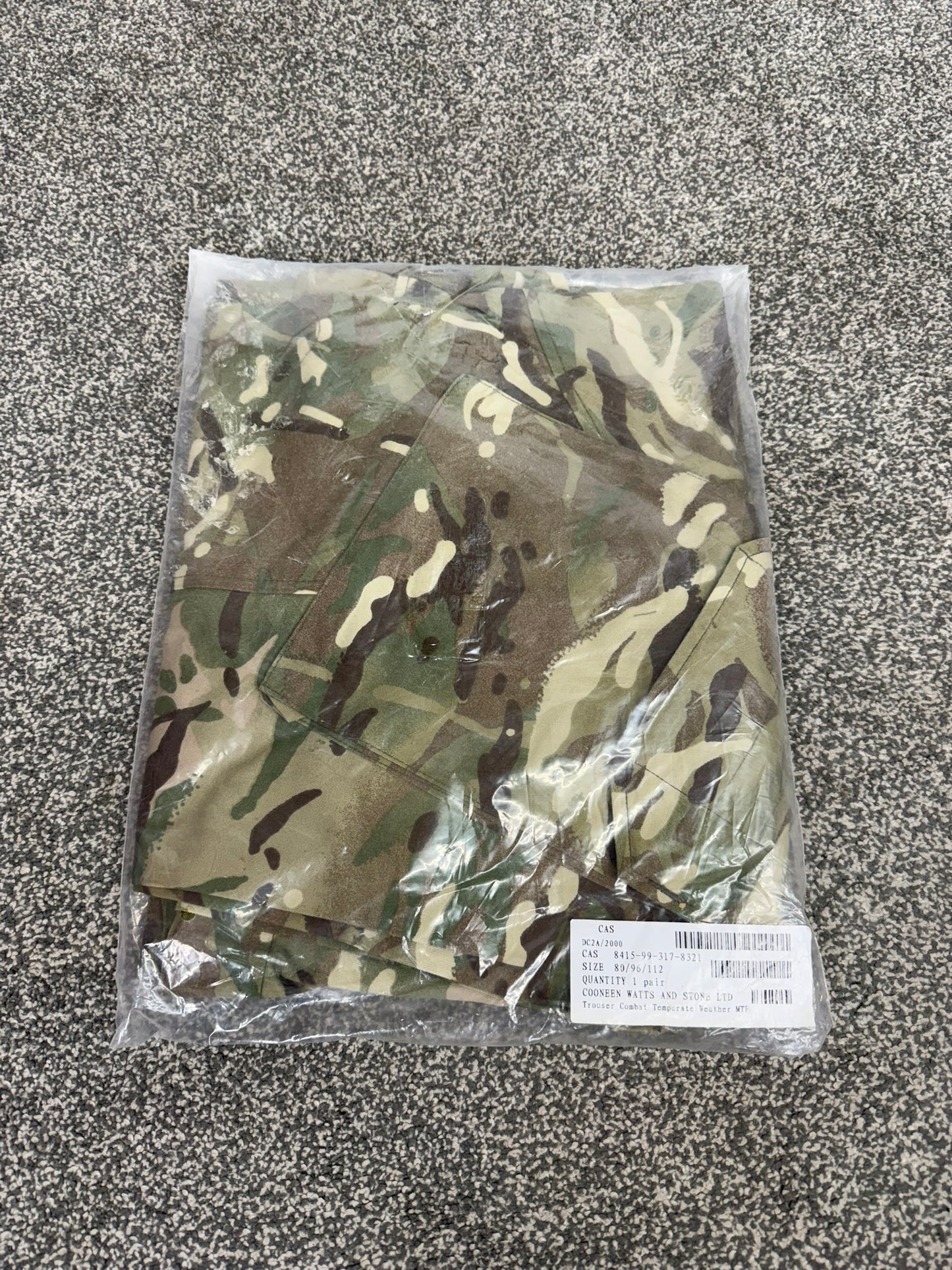 Army Military MTP Combat Trousers 38" Waist Fishing Hiking Camping Outdoors