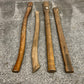 4x Long Handle Axe Hammer Wooden Handle Shafts Job Lot Vintage Workshop Tools