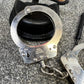 Vintage Police Hiatt Chain Link Handcuffs With Leather Pouch & Key Collectible Memorabilia