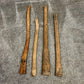 4x Long Handle Axe Hammer Wooden Handle Shafts Job Lot Vintage Workshop Tools