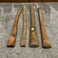 4x Long Handle Axe Hammer Wooden Handle Shafts Job Lot Vintage Workshop Tools