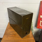 Vintage Metal Filing Box Roneo British Made Rustic Industrial Office Storage Decor