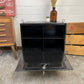 Vintage Metal Box Storage Table Reclaimed Rustic Industrial Locking Side Table Home Decor
