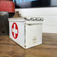 Metal First Aid Ammo Box Army Medic Distressed Rustic Reclaimed Industrial Decor