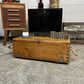 Rustic Vintage Wooden Ammo Box Reclaimed Military Storage Chest Box Toolbox