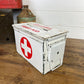 Metal First Aid Ammo Box Army Medic Distressed Rustic Reclaimed Industrial Decor