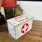 Metal First Aid Ammo Box Army Medic Distressed Rustic Reclaimed Industrial Decor