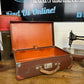 Small Vintage Suitcase Trunk Boho Rustic Home Decor Vintage Display Prop