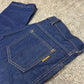 HM Prison Issue Men's Denim Jeans 33-34" Vintage HMP Cardiff Collectible