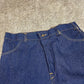 HM Prison Issue Men's Denim Jeans 33-34" Vintage HMP Cardiff Collectible