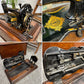 Jones Family Fiddle Base Sewing Machine 1880's Hand Crank Vintage Home Shop Display
