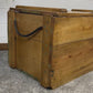 Rustic Wooden Chest Trunk Blanket Box Vintage Farmhouse Coffee Table Ottoman