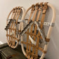 Vintage Rustic Trapper Snowshoes Reclaimed British Army
