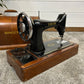 Vintage Singer Sewing Machine 99K Dates 1954 With Wooden Case