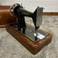 Vintage Singer Sewing Machine 99K Dates 1954 With Wooden Case