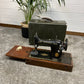 Vintage Singer Sewing Machine 99K Dates 1951 With Hard Case & Keys