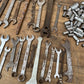 Job Lot of Old Tools Vintage Spanners & Sockets