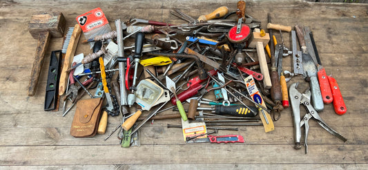 Job Lot of Vintage Assorted Hand Tools