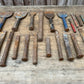 Vintage Brick Bolster Chisel Job Lot x20 Old Builder / Stonemason Tool