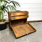 Vintage Wooden Carpenters Tool Chest Toolbox Storage Rustic Industrial Coffee Table